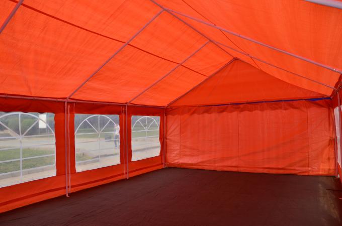 オレンジ大容量屋外党テント、容易な設置園遊会のテント 