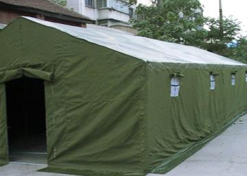 抵抗力がある強風が付いている避難者ポリ塩化ビニールの生地のキャンバスの軍隊のテントの腐敗証拠