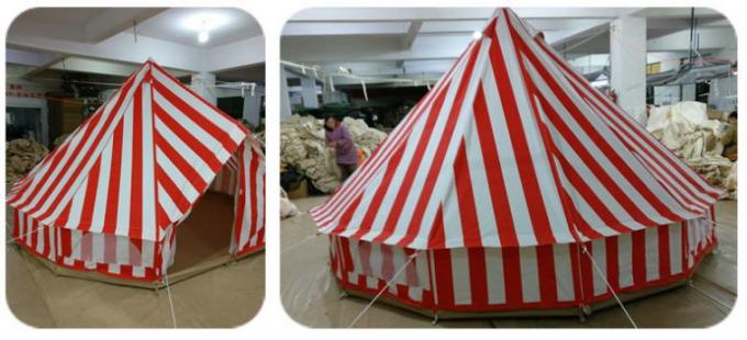 注文色の浜のキャンプの5人のための防水屋外のキャンバスのテント